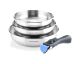 Cdiscount: Set de 3 poêles Arthur Martin AM1410 - 20, 24, 26cm, Full Inox à 36,99€