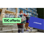 Decathlon: 15€ offerts en bon d'achat pour l'achat d'une carte cadeau de 80€ minimum