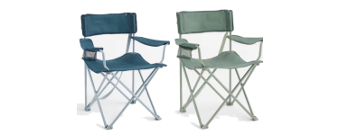 Decathlon: Chaise de camping Quechua - avec accoudoir, pliante à 12,99€ (au lieu de 17,99€)