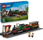 Amazon: LEGO® City Le Train à Vapeur Rétro (60511) à 63,99€ (au lieu de 74,55€)