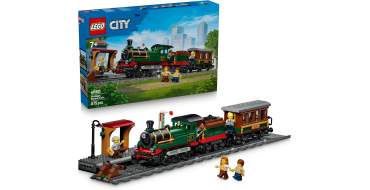 Amazon: LEGO® City Le Train à Vapeur Rétro (60511) à 63,99€ (au lieu de 74,55€)