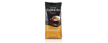 Amazon: Café en grains Corsini Espresso - 1kg à 13,22€ (au lieu de 19,72€) (via prévoyez et économisez)