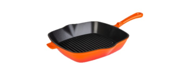 LIDL: LIVARNO HOME Poêle à griller en fonte - 27,5 cm, induction à 9,99€ (au lieu de 14,99€)