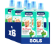 Amazon: Lot de 6 Bidons d'1L de Nettoyant Sol Multi-Usages Mr. Propre - Parfum Fleur Pommier à 11,48€