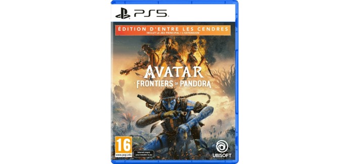 Amazon: Avatar Frontiers of Pandora Edition D'entre les Cendres (PS5) à 24,99€ (au lieu de 39,99€)