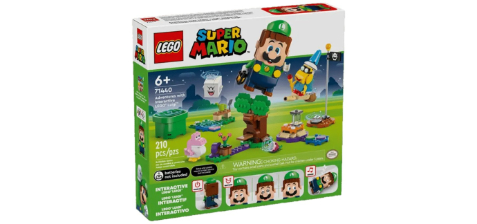 Amazon: Lego Les Aventures de Luigi 71440 (Jouet) à 34,99€ (au lieu de 49,99€)
