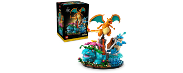 Amazon: LEGO® Pokémon Florizarre, Dracaufeu et Tortank (72153) à 590,99€ (au lieu de 649,99€)