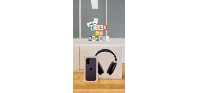 The Bradery: 1 kit de rentrée Apple (MacBook Air 13 + casque + iPhone 17) à gagner