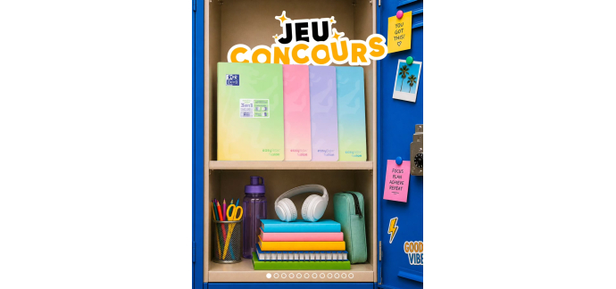 Fnac: 5 packs de fournitures scolaires (valeur 168€ chacun) à gagner