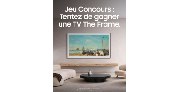Samsung:  1 TV The Frame 55" Samsung avec Mode Art à gagner