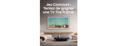 Samsung:  1 TV The Frame 55" Samsung avec Mode Art à gagner