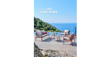 Hesperide: 1 salon de jardin FLÔVIA Acajou 4 places (valeur 499€) à gagner