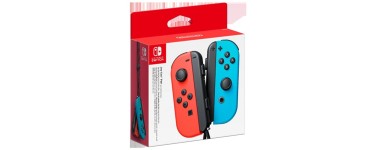 Amazon: Paire de Joy-Con Bleu et Rouge (Switch) à 64,90€ (au lieu de 69,99€)