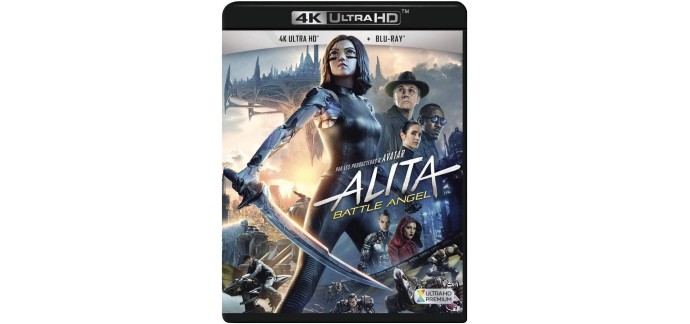 Amazon: Blu-ray 4K UHD Alita Battle Angel à 13,07€ (au lieu de 14,73€)