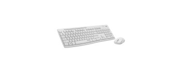 Amazon: Clavier + souris sans fil Logitech MK295 Silent - blanc ou noir à 22,99€ (au lieu de 33,29€)