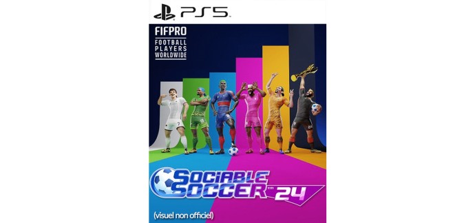 Amazon: Sociable Soccer 24 (PS5) à 13,19€ (au lieu de 29,99€)