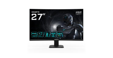 Amazon: Écran PC incurvé 27" Gigabyte GS27FC2 - FHD, 240Hz, 1ms à 119,99€ (au lieu de 233,87€)