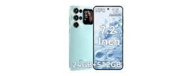 JoyBuy: OUKITEL C68 Plus (8 Go + 512 Go) Smartphone 7,2 pouces, batterie 6000 mAh à 159,99€