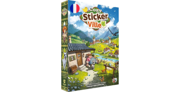 Amazon: Jeu de Société Cozy Sticker Ville à 31,99€ (au lieu de 35€)