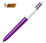 Bureau Vallée: Stylo à Bille BIC 4 Couleurs Shine - 7 couleurs au choix à 0,99€ (au lieu de 2,49€)