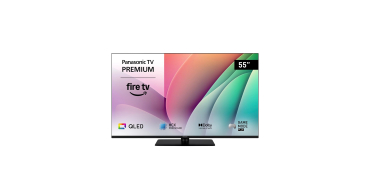 Amazon: TV 55" Panasonic TV-55W80AEZC - QLED 4K, Fire TV, Dolby Vision/Atmos à 449€ (au lieu de 599€)