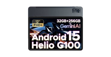 JoyBuy: DOOGEE Tab E3+ tablette Android 15, 12 pouces FHD+, Helio G100, 32GB+256GB, batterie 8800mAh à 179,9