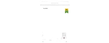 JoyBuy: AUCMA Congélateur coffre 95 L convertible - Réfrigérateur réversible, classe E à 147€