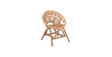 Sweeek: Chaise enfant en rotin Alice - Bohème, 2 à 7 ans à 62,99€ (au lieu de 69,99€)