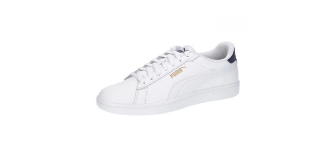 Amazon: Chaussures Puma - Puma White Puma Navy Puma Gold à 34,11€ (au lieu de 43,77€)