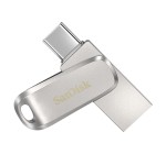 Amazon: Clé USB C SanDisk Ultra Dual Drive Luxe 128 Go - 400 Mo/s, USB-C et USB-A à 21,99€