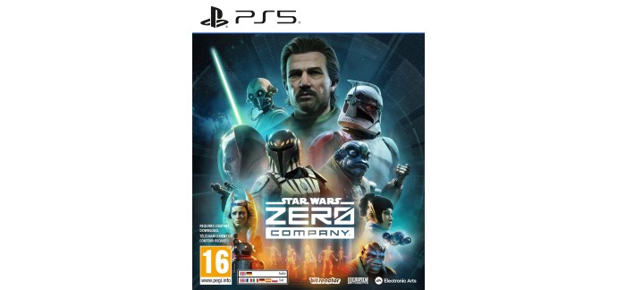 Amazon: Star Wars Zero Compagny sur PS5 à 46,99€ (au lieu de 50,95€)