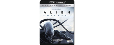 Amazon: Blu-Ray & 4K Ultra HD & Digital Alien  Covenant à 12,07€ (au lieu de 13,94€)