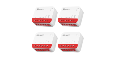 Amazon: Lot de 4 commutateurs intelligents SONOFF MINI-ZBRBS Zigbee pour volet roulant à 46,18€