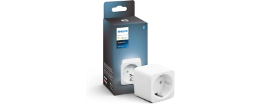 Amazon: Prise connectée Philips Hue - compatible commande vocale et application à 24,49€ (au lieu de 29,71€)