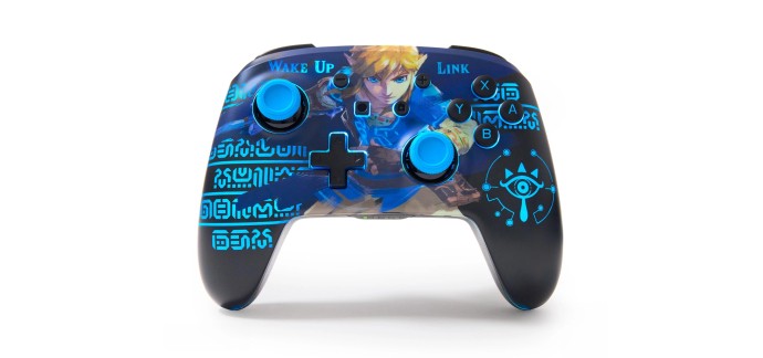 Amazon: Manette sans fil PowerA Wake Up Link Edition - Switch OLED/Lite, Bluetooth à 29,99€ (au lieu de 45€)