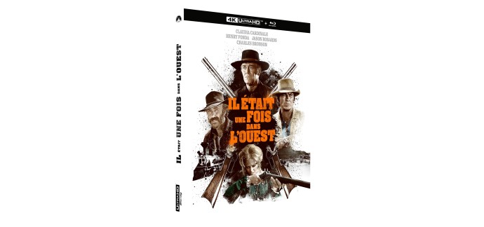 Amazon: Blu-Ray 4K UHD Il était une fois dans l'Ouest à 12,47€