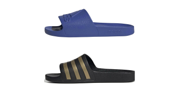 Amazon: Claquettes Adidas Adilette Aqua - Unisexe, taille 40,5, bleu ou noir à 11,94€ (au lieu de 17,20€)