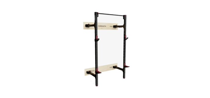 Decathlon: Rack mural de musculation pliable Domyos Wall Rack Fold à 249,99€ (au lieu de 399,99€)