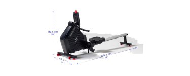 Decathlon: Rameur connecté Domyos 500B + 1 an d'abonnement Kinomap à 398,99€ (au lieu de 589,98€)