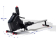 Decathlon: Rameur connecté Domyos 500B + 1 an d'abonnement Kinomap à 398,99€ (au lieu de 589,98€)