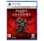 Amazon: Assassin's Creed Shadows Edition Limitée (PS5) à 24,99€ (au lieu de 79,99€)