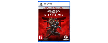 Amazon: Assassin's Creed Shadows Edition Limitée (PS5) à 24,99€ (au lieu de 79,99€)