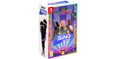 Cultura: Let's Sing 2026 avec 2 micros (Switch) à 19,99€ (au lieu de 59,99€)