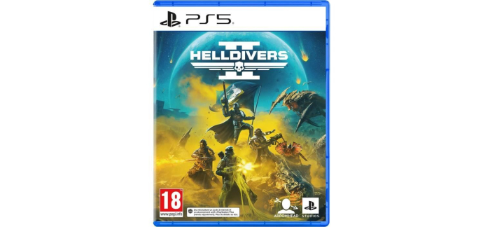 Cdiscount: Helldivers 2 (PS5) à 25,99€ (au lieu de 39,99€)