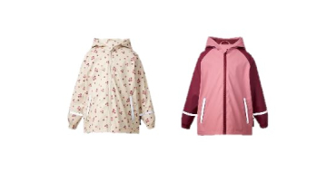 LIDL: LUPILU Veste de pluie petite fille - polaire, imperméable à 7,99€ (au lieu de 9,99€)