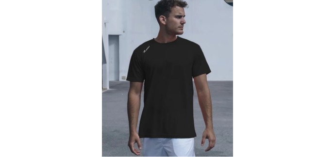 Amazon: T-Shirt Technique homme Asioka - Du S au XXL, Noir à 3,76€