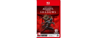 Amazon: Assassin's Creed Shadows sur Nintendo Switch 2 à 28,99€ (au lieu de 31,48€)