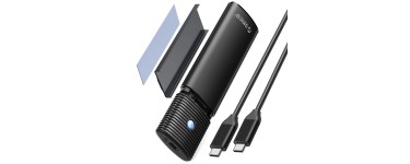 Amazon: Boîtier SSD M.2 NVMe SATA Orico - USB-C 3.2 Gen 2 10 Gbit/s à 10,64€ (au lieu de 19€)