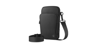 Amazon: Sac Bandoulière Spigen KD400 - 2 Pochettes, Noir à 11,99€ (au lieu de 19,99€)