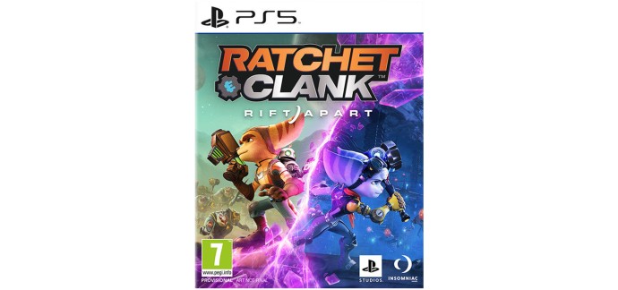 Carrefour: Ratchet and Clank Rift Apart (PS5) à 29,99€ (au lieu de 69,99€)